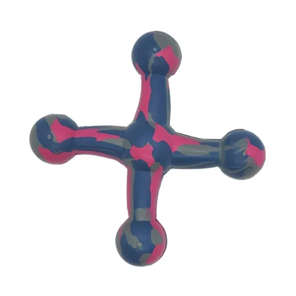 Rubber Jack Dog Toy