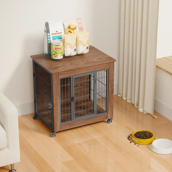 Heavy Duty Wooden Dog Crate