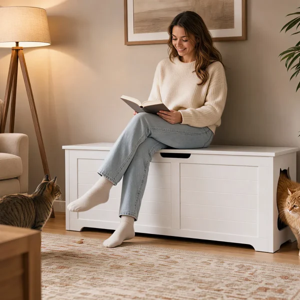Stylish Cat Litter Box