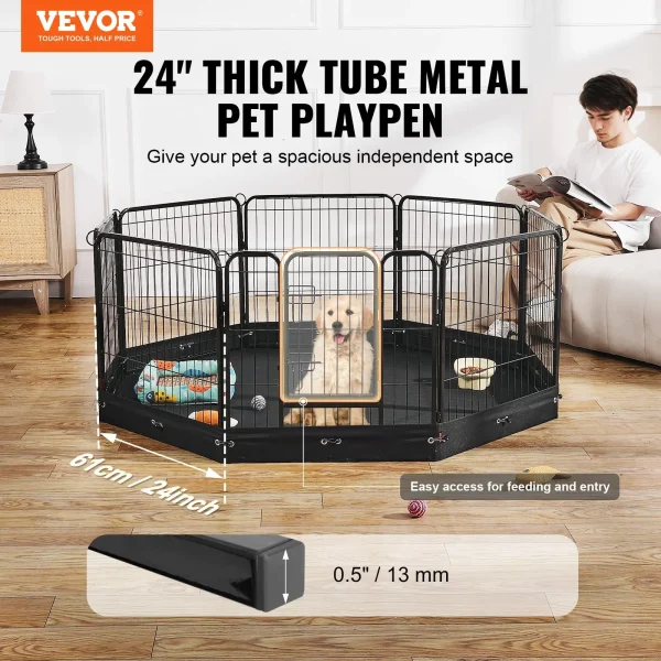 Foldable Metal Pet Exercise Pen