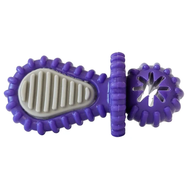 Purple Rubber Dog Chew Toy